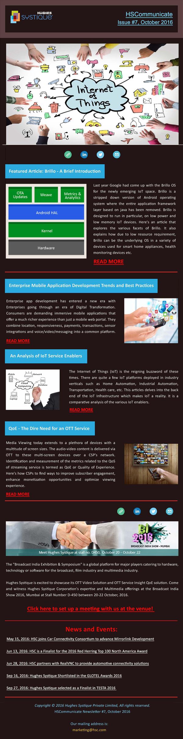 HSCommunicate Issue #7 - Page 1